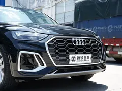 2022 Audi Q5L 40T, чёрный — фото 3