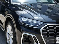 2022 Audi Q5L 40T, чёрный — фото 4