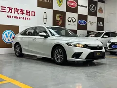 2022 Honda Civic 180TURBO CVT, белый — фото 3