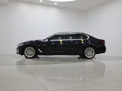 2021 BMW 5 Series 530Li, синий — фото 8