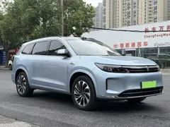 2024 Aito M7 1.5T Smart Driving 4WD Max 5-seat, синий — фото 3