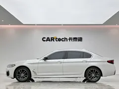 2021 BMW 5 Series 525Li M Sport Package, белый — фото 2