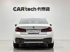 2021 BMW 5 Series 525Li M Sport Package, белый — фото 4
