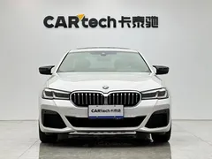 2021 BMW 5 Series 525Li M Sport Package, белый — фото 7