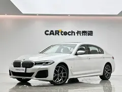 2023 BMW 5 Series 530Li Premium M Sport Package, белый — фото 1