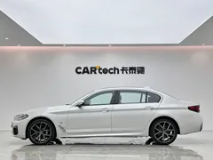 2023 BMW 5 Series 530Li Premium M Sport Package, белый — фото 2