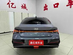 2023 Hyundai Elantra 1.5L CVT LUX, синий — фото 5