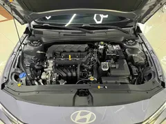 2023 Hyundai Elantra 1.5L CVT LUX, синий — фото 23