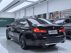 2023 BMW 5 Series 530Li M, синий — фото 13