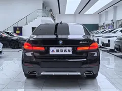 2023 BMW 5 Series 530Li M, синий — фото 14