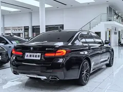 2023 BMW 5 Series 530Li M, синий — фото 15