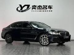 2022 BMW 5 Series 530Li Premium M Sport Package, чёрный — фото 3