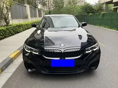 2022 BMW 3 Series 325Li M, чёрный — фото 2