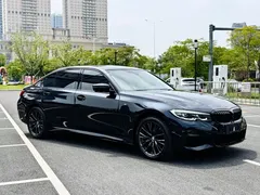 2022 BMW 3 Series 325Li M Sport Dark Package, чёрный — фото 2