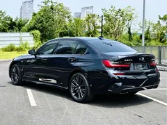 2022 BMW 3 Series 325Li M Sport Dark Package, чёрный — фото 23