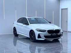 2021 BMW 1 Series 120i M, белый — фото 3
