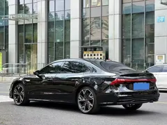 2023 Audi A7L 45 TFSI quattro S-line, чёрный — фото 4