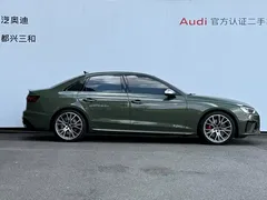 2023 Audi S4 3.0TFSI, зелёный — фото 3