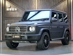 2022 Mercedes-Benz G-Class G 500, синий — фото 1