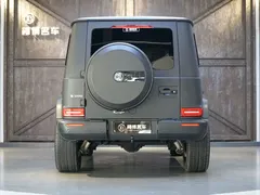 2022 Mercedes-Benz G-Class G 500, синий — фото 2
