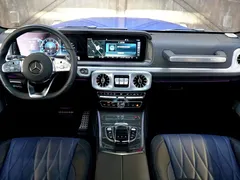 2022 Mercedes-Benz G-Class G 500, синий — фото 13
