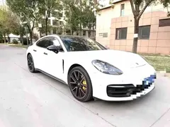 2021 Porsche Panamera 2.9T, белый — фото 1
