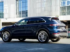 2022 Porsche Cayenne 3.0T, синий — фото 4