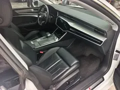 2022 Audi A7 45 TFSI, белый — фото 7