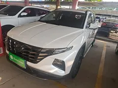 2021 Hyundai Tucson L 1.5T DCT LUX, белый — фото 1