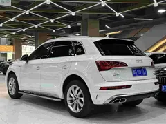 2021 Audi Q5L 40 TFSI Luxury, белый — фото 4