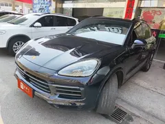 2023 Porsche Cayenne 3.0T, чёрный — фото 1