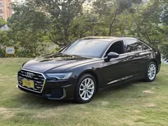 2021 Audi A6L 40 TFSI Luxury Sport, чёрный — фото 1