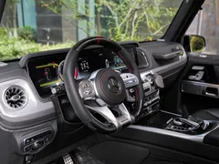 2021 Mercedes-Benz AMG G 63, чёрный — фото 11