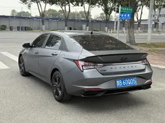 2022 Hyundai Elantra 1.5L CVT 20, чёрный — фото 4