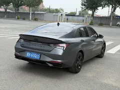 2022 Hyundai Elantra 1.5L CVT 20, чёрный — фото 6
