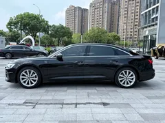2022 Audi A6L 45 TFSI Select Sport, чёрный — фото 4