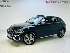 2022 Audi Q5L 45T, чёрный — фото 1