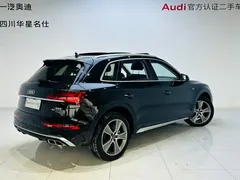 2022 Audi Q5L 45T, чёрный — фото 3