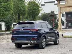 2020 Chery Tiggo 8 230TCI, синий — фото 4
