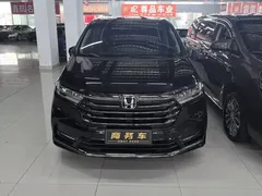 2022 Honda Odyssey 2.0L e:HEV, синий — фото 2