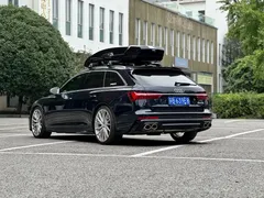 2021 Audi A6 Avant 45 TFSI, синий — фото 3