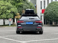 2021 Audi A6 Avant 45 TFSI, синий — фото 4