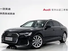 2021 Audi A6L 45 TFSI Sport, чёрный — фото 1