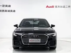 2021 Audi A6L 45 TFSI Sport, чёрный — фото 2