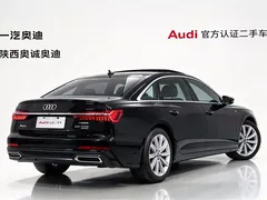 2021 Audi A6L 45 TFSI Sport, чёрный — фото 4