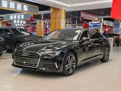 2021 Audi A6L 45 TFSI, чёрный — фото 1