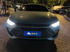 2023 BYD Han DM-i 200KM, синий — фото 2