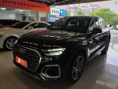 2022 Audi Q5L 45T, чёрный — фото 1