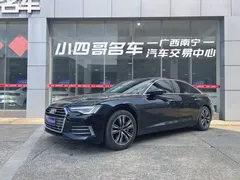 2021 Audi A6L 40 TFSI Luxury Elegant, чёрный — фото 1