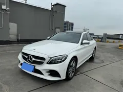 2022 Mercedes-Benz C-Class C 200 L Sport, белый — фото 1